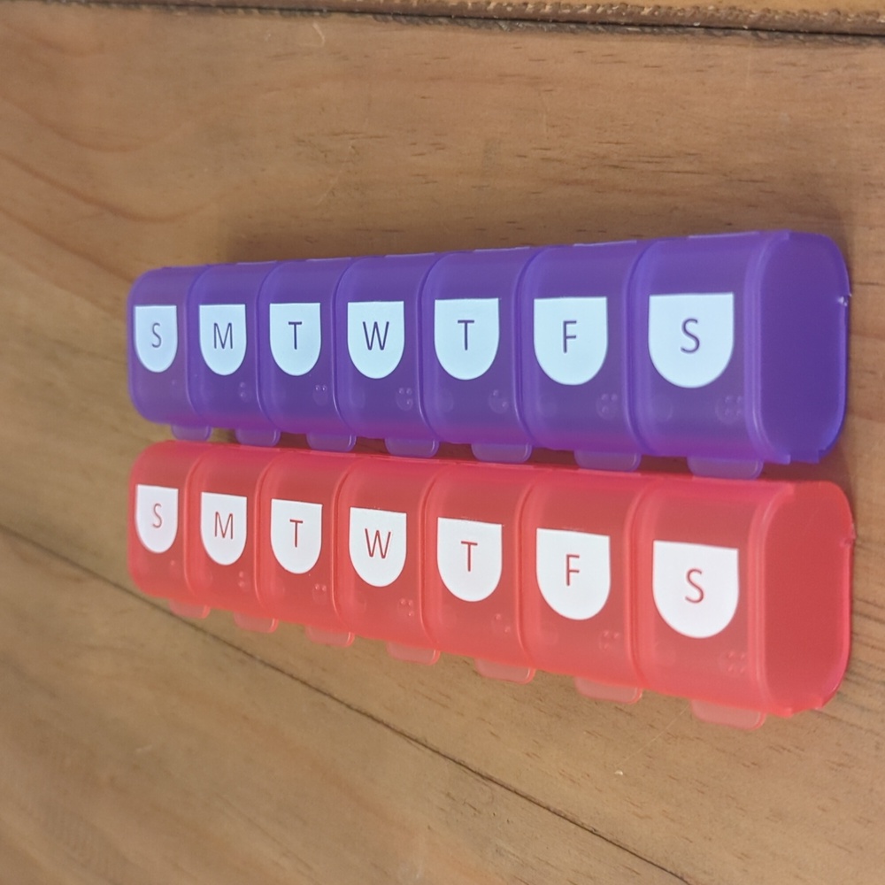 New Weekly Pill Containers - Picture 2 of 6
